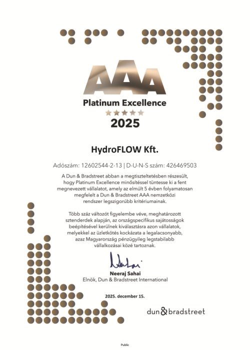 Bisnode tanúsítvány