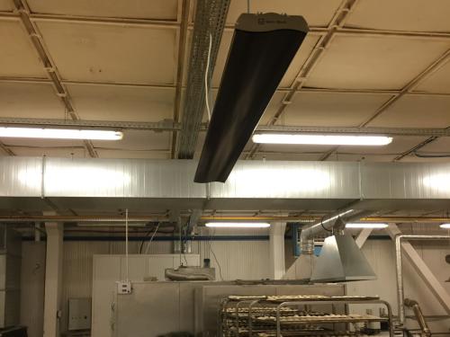 Infrafűtés sötétsugárzó